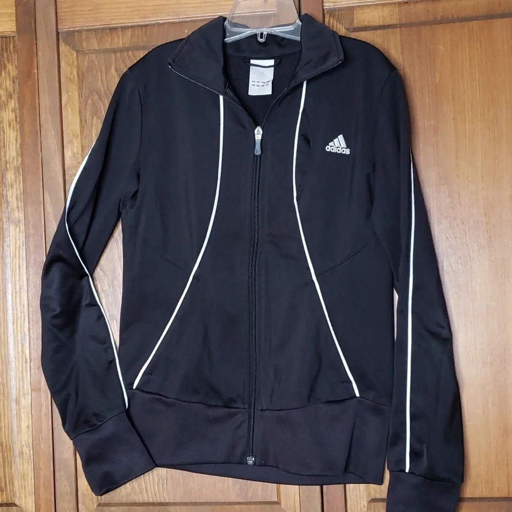Adidas Youth Embroidered Athletic Jacket Sz S